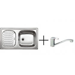 Zlewozmywak Blanco FLEX Mini + bateria Deante BYU 060M